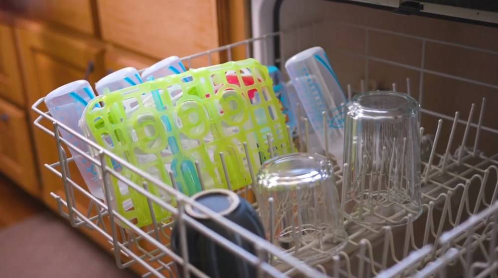 Using A Dishwasher To Wash Baby Bottles