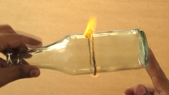Cut a Bottle With String