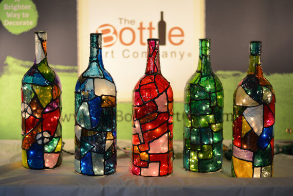  Ways To Stain Glass Bottles