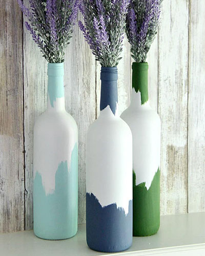 Minimalist Glass Bottle painting