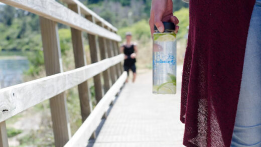 hiking water bottle