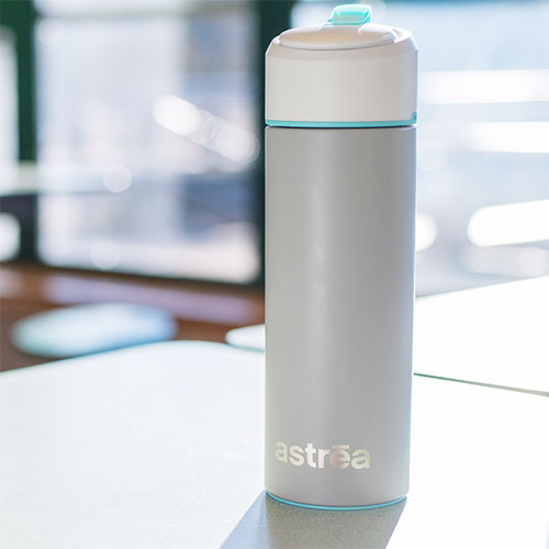 Astrea One Premium Stainless Steel Filtering Water Bottle
